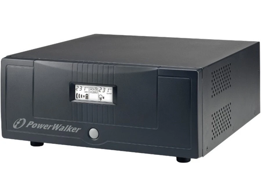 Inwerter 1200VA ładowarka 20A, czysta fala sinusoidalna (bez akumulatorów) Schuko INVERTER 1200 PSW