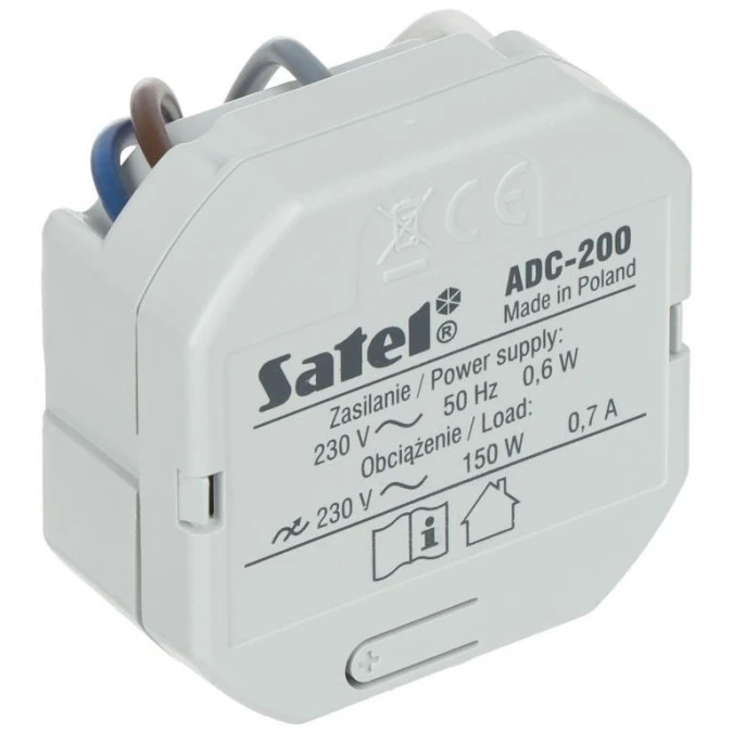 INTELIGENTNY ŚCIEMNIACZ OŚWIETLENIA ADC‑200 BE WAVE 230 V AC SATEL