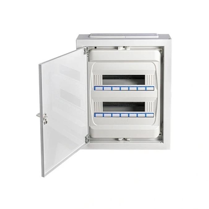 IP40 Rozdzielnica modułowa 2×12 GOLD MP natynkowa (drzwi metalowe) PE+N