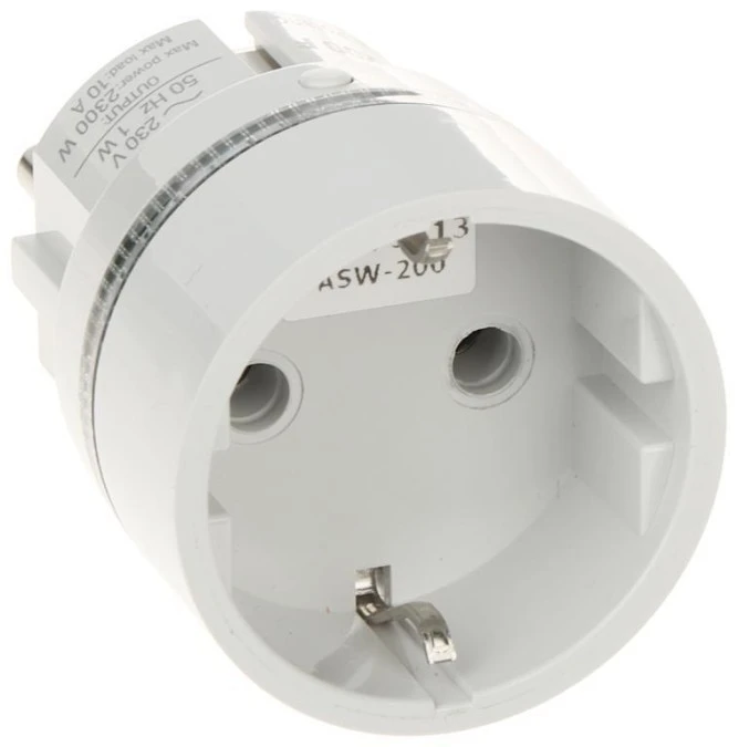 Inteligentne gniazdo ASW‑200‑F‑W BE WAVE 2300 W SATEL