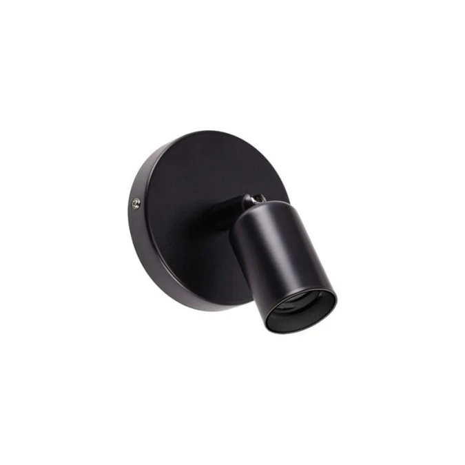 IDEUS UNO E27 1C BLACK KINKIET