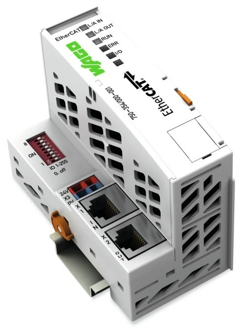 Interfejs sieciowy EtherCAT z przełącznikiem adresów ID 750‑354/000‑001