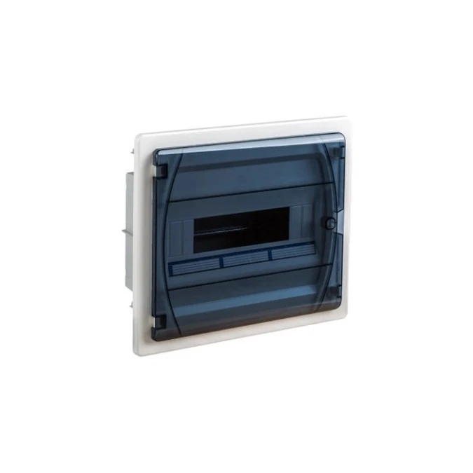 IP40 Rozdzielnica modułowa 1×12 GOLD P podtynkowa (drzwi transparentne) PE+N
