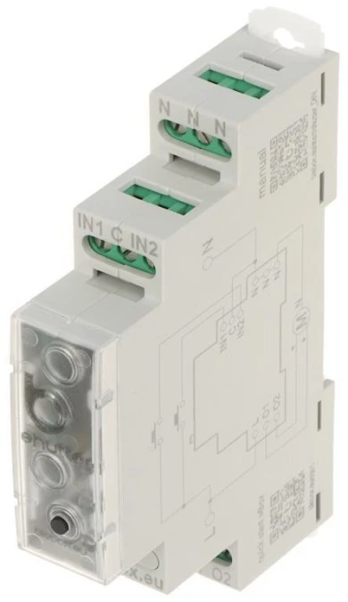 INTELIGENTNY STEROWNIK ROLET SHUTTERBOX‑DIN/BLEBOX Wi‑Fi, 230 V AC