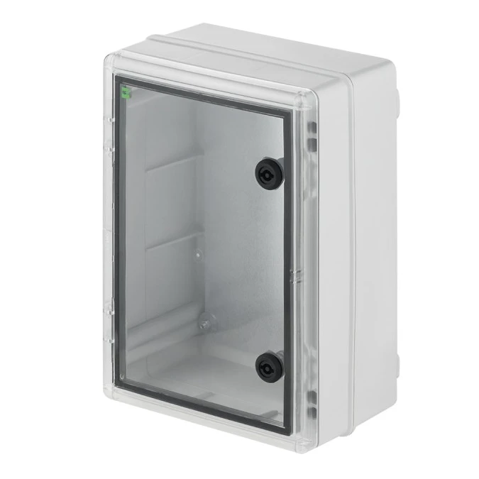 INDUSTRIAL Szafka rozdzielcza hermetyczna SR2 252x352x162mm 400V IP65 transparentna 2754‑01