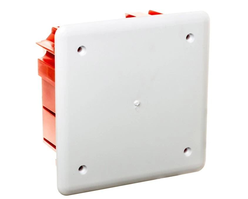 INSTALL‑BOX Puszka instalacyjna p/t 95x95x50mm ceglasta 0261‑01