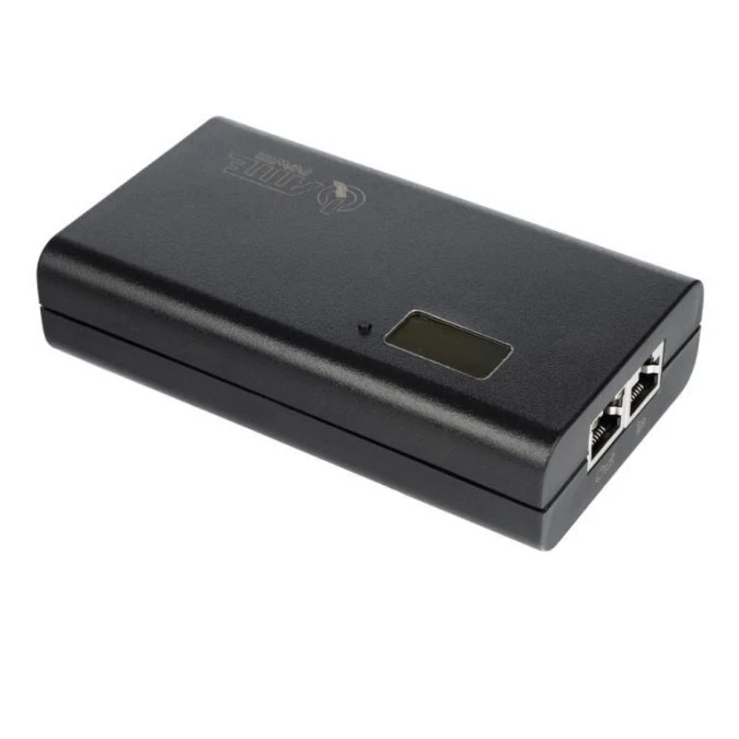 Injector PoE 1xRJ45 Midspan 1 kanałowy 1000Mbps 55V 90W ATTE