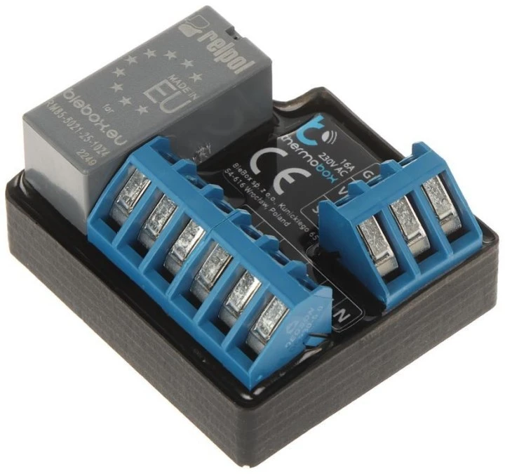 INTELIGENTNY TERMOSTAT THERMOBOX/BLEBOX Wi‑Fi, 230 V AC
