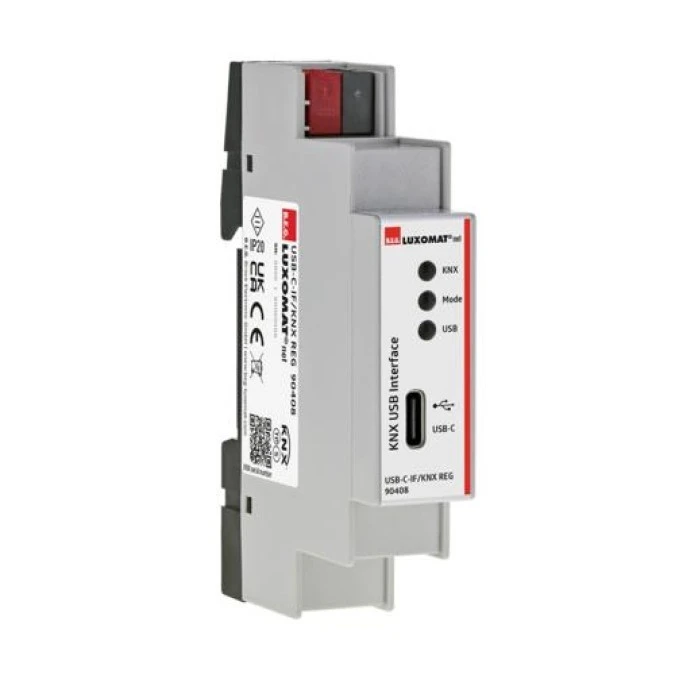 Interfejs danych USB‑C‑IF/KNX REG szary 90408