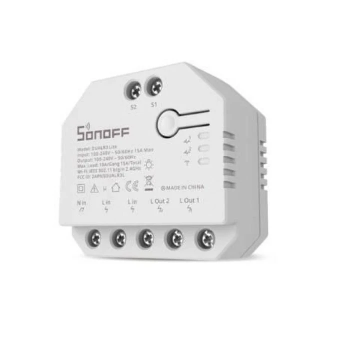 Inteligentny przełącznik Wi‑Fi Sonoff Dual R3 Lite