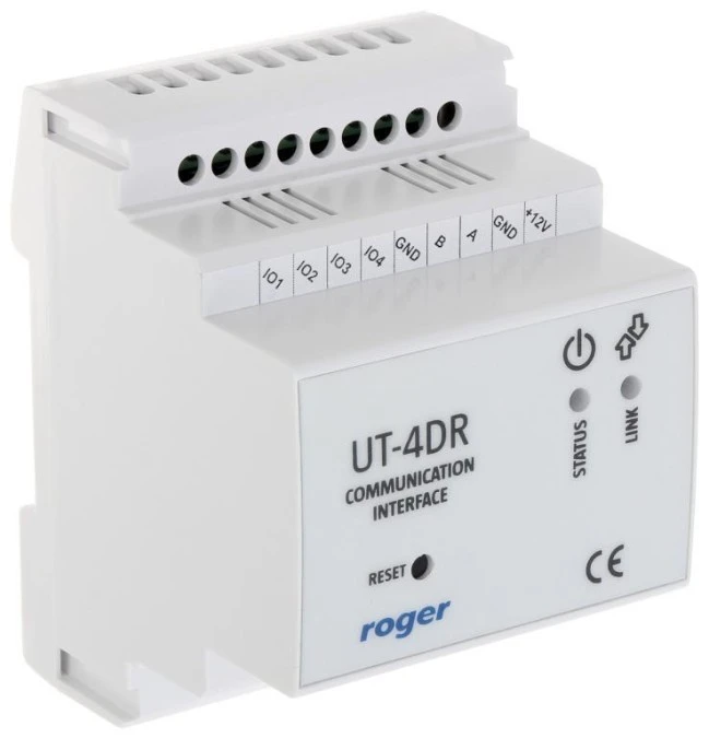 Interfejs komunikacyjny UT‑4DR LAN‑RS485