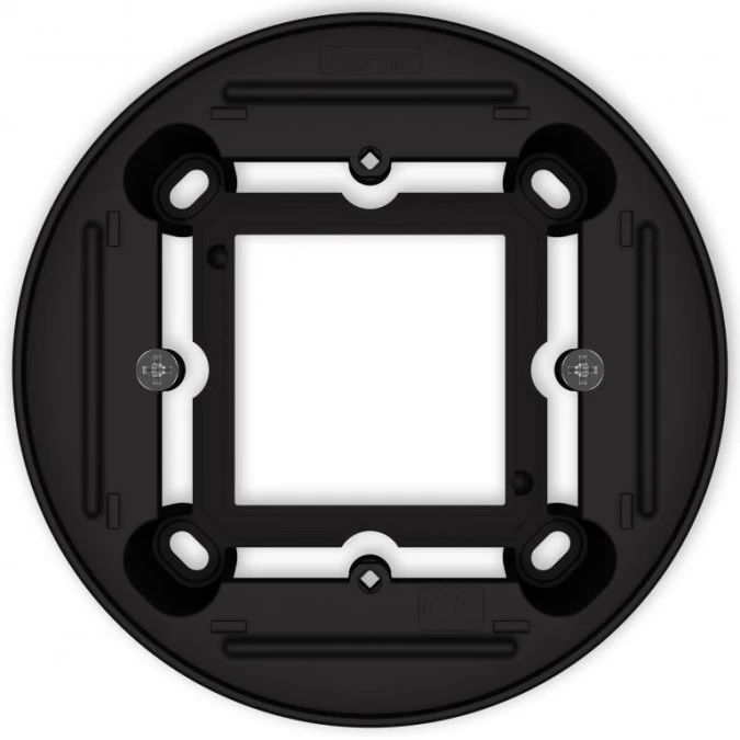 ICON / MINI Puszka natynkowa pojedyncza okrągła ICON i MINI czarny mat 12PUO‑1