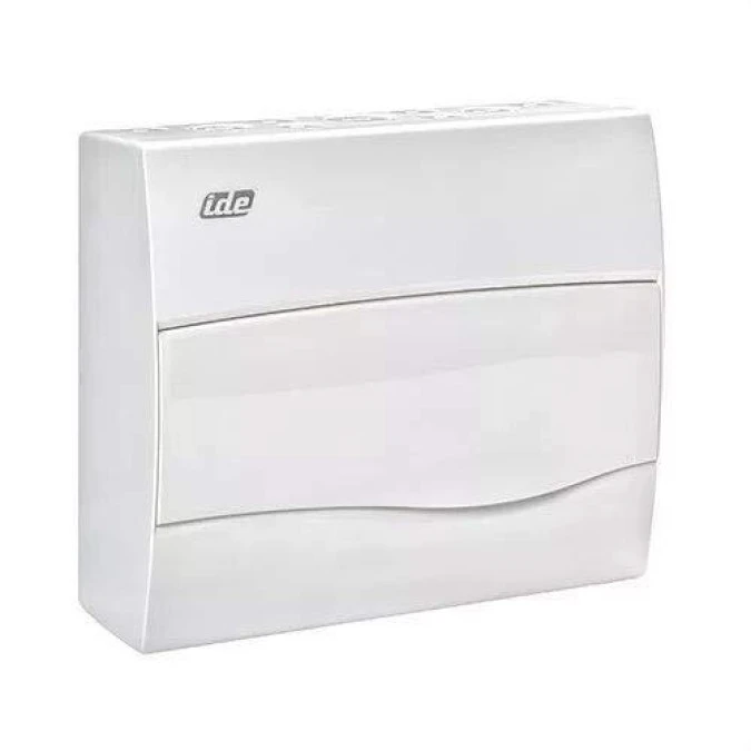 IP40 Rozdzielnica modułowa 1×12 COMBI natynkowa (drzwi białe) PE+N
