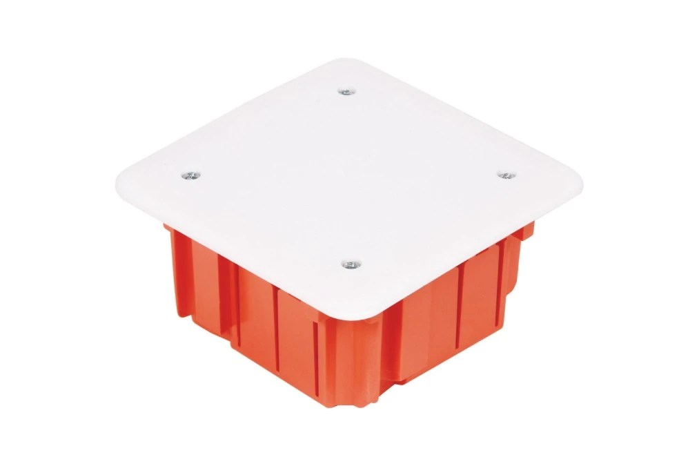 INSTALL‑BOX Puszka instalacyjna p/t 89x89x50mm ceglasta 0260‑01