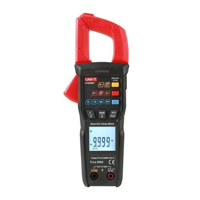 Inteligentny miernik cyfrowy cęgowy Uni‑T UT‑202‑BT z Bluetooth