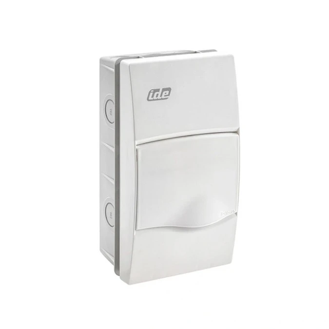 IP40 Rozdzielnica modułowa 1×4 ORO podtynkowa (drzwi białe) PE+N