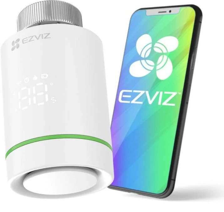 Inteligentny termostat grzejnikowy EZVIZ CS‑T55‑R100‑G