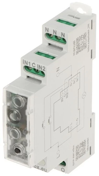 INTELIGENTNY PRZEŁĄCZNIK SWITCHBOX‑DIN/BLEBOX Wi‑Fi, 230 V AC