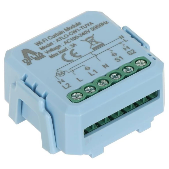 INTELIGENTNY STEROWNIK ROLET ATLO‑CW1‑TUYA Wi‑Fi, Tuya Smart