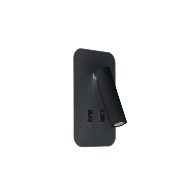 IDEUS OTELLO LED D 6W+3W BLACK