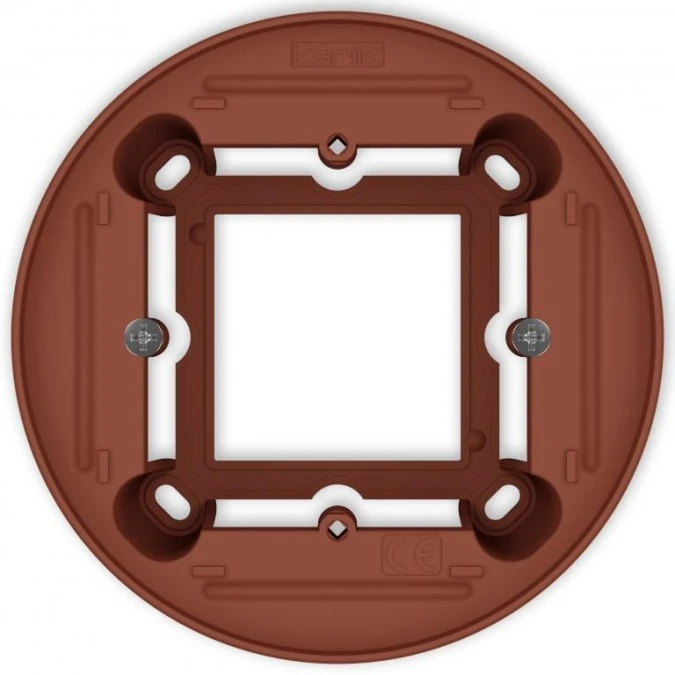 ICON / MINI Puszka natynkowa pojedyncza okrągła ICON i MINI terakota 63PUO‑1