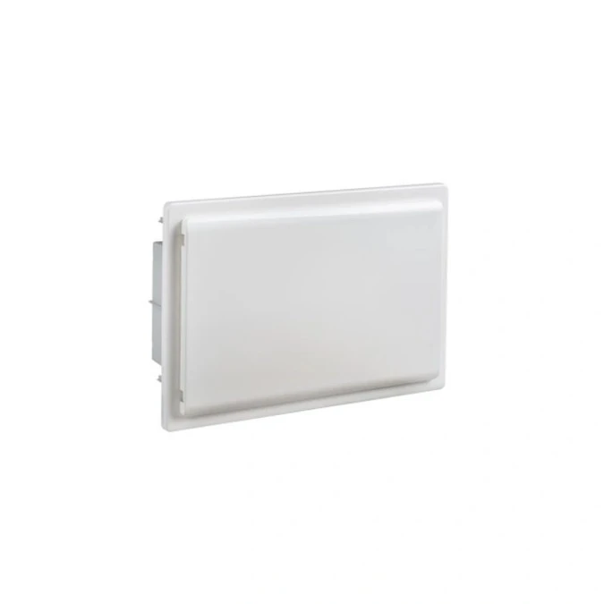 IP40 Rozdzielnica modułowa 1×18 GOLD P podtynkowa (drzwi białe) PE+N