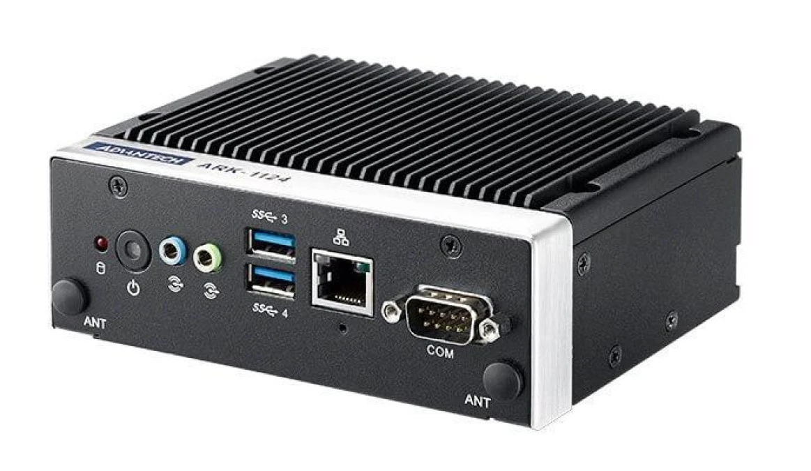Intel Atom E3940 F1 QC 1.6GHz 2HDMI 62368 adp. ARK‑1124H‑S6A3
