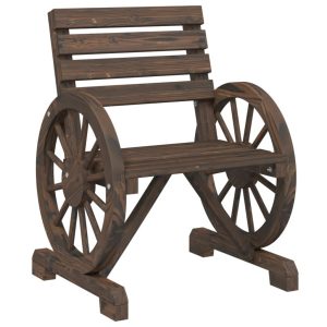 Krzesło ogrodowe, 58x58x78,5 cm, lite drewno jodłowe 665478