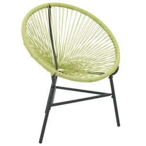 Krzesło ogrodowe Acapulco, polirattan, zielone 668171 Krzesło ogrodowe Acapulco, polirattan, zielone 668171