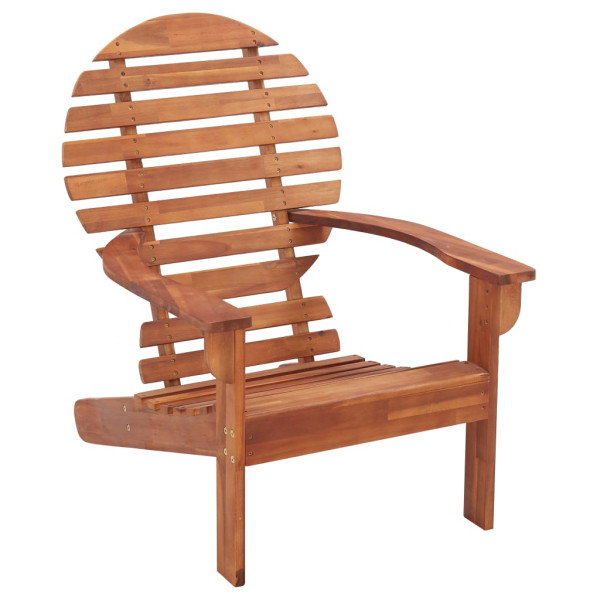 Krzesło Ogrodowe Drewniane Adirondack Fotel Ogrodowy Na Taras Ogród Balkon 936808