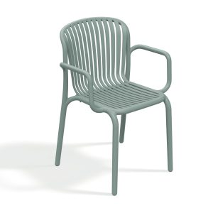 Krzesło ogrodowe z podłokietnikami Brene Verde FERNE 659825