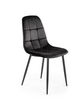 Krzesło Plein czarne velvet 158693