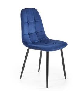 Krzesło Plein granatowe velvet 158685 Krzesło Plein granatowe velvet 158685