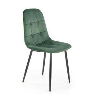 Krzesło Plein zielone velvet 158649 Krzesło Plein zielone velvet 158649