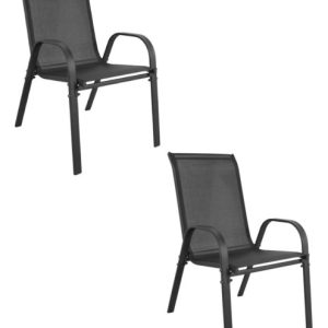 Krzesło SOFIA – ciemny szary x 2 785329