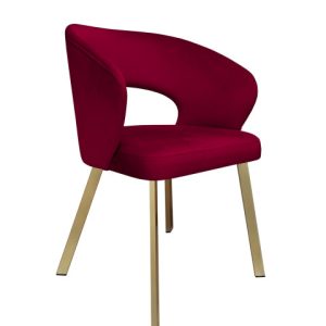 Krzesło tapicerowane AURA nogi złote PROFIL MG31 1050882