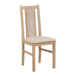 Krzesło tapicerowane Belia dąb artisan-beżowe 1072213 Krzesło tapicerowane Belia dąb artisan-beżowe 1072213
