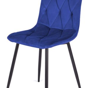 Krzesło Tapicerowane Borgo Velvet Blue 790481 Krzesło Tapicerowane Borgo Velvet Blue 790481