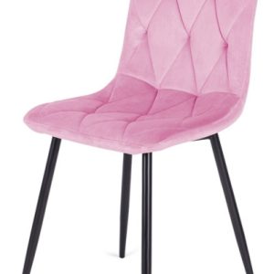 Krzesło Tapicerowane Borgo Velvet Pink 790517 Krzesło Tapicerowane Borgo Velvet Pink 790517