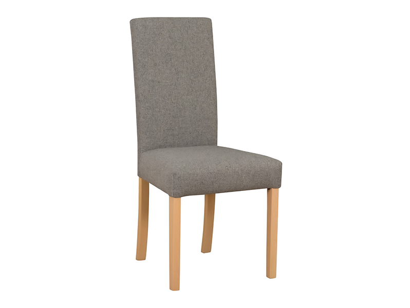Krzesło tapicerowane Campel szare 613720