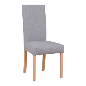 Krzesło tapicerowane Campel szare 613719 Krzesło tapicerowane Campel szare 613719