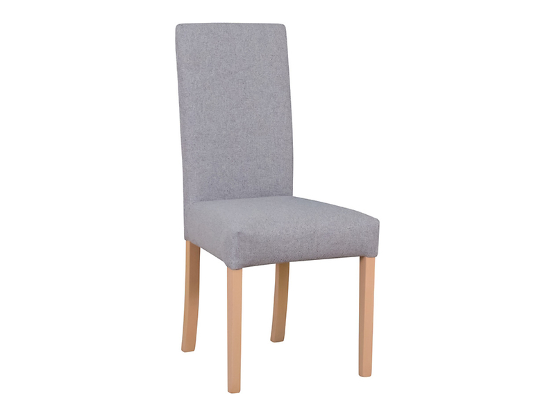 Krzesło tapicerowane Campel szare 613719