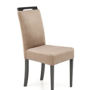 Krzesło tapicerowane CLARION 2 VELVET beżowe 865212 Krzesło tapicerowane CLARION 2 VELVET beżowe 865212