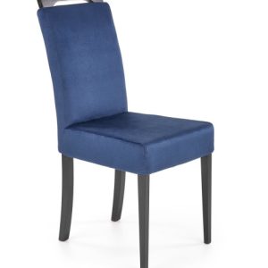 Krzesło tapicerowane CLARION 2 VELVET granatowe 865194 Krzesło tapicerowane CLARION 2 VELVET granatowe 865194