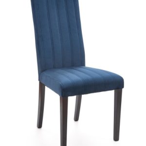 Krzesło tapicerowane DIEGO 2 VELVET granatowe 855239 Krzesło tapicerowane DIEGO 2 VELVET granatowe 855239
