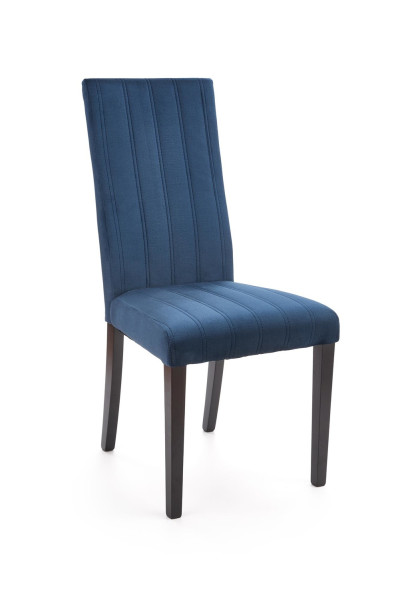 Krzesło tapicerowane DIEGO 2 VELVET granatowe 855239