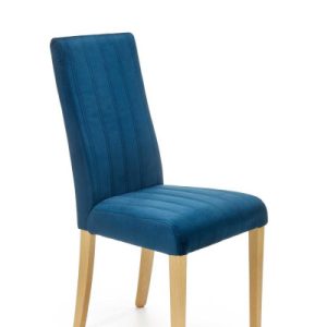 Krzesło tapicerowane DIEGO 3 VELVET granatowe 855256 Krzesło tapicerowane DIEGO 3 VELVET granatowe 855256