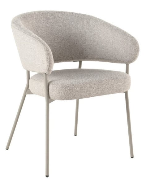 Krzesło tapicerowane ELARA cappuccino do kuchni i salonu 390218