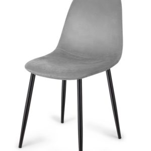 Krzesło tapicerowane GIULIA VELVET GREY 790461