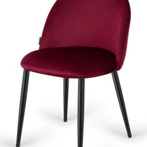 Krzesło Tapicerowane Gloria Wine Velvet 790466